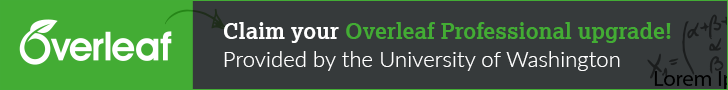 Overleaf banner